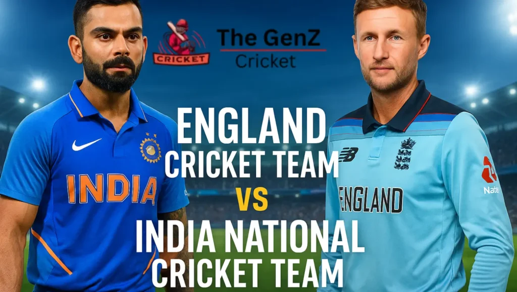 England Cricket Team vs India National Cricket Team Timeline