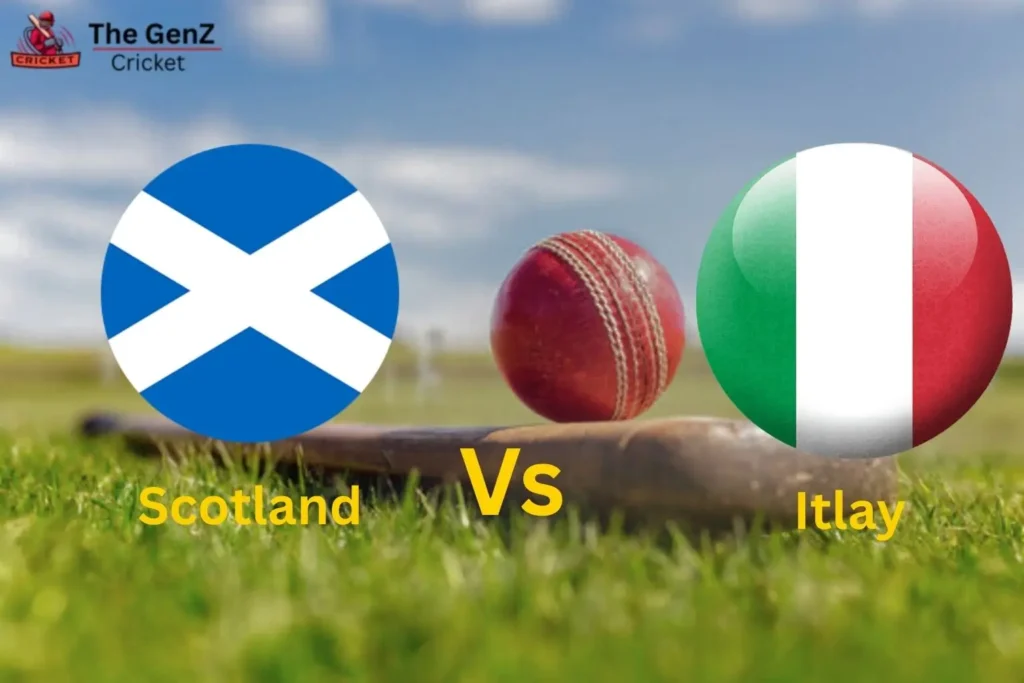 Scotland Cricket Team vs Italy Cricket Team Timeline
